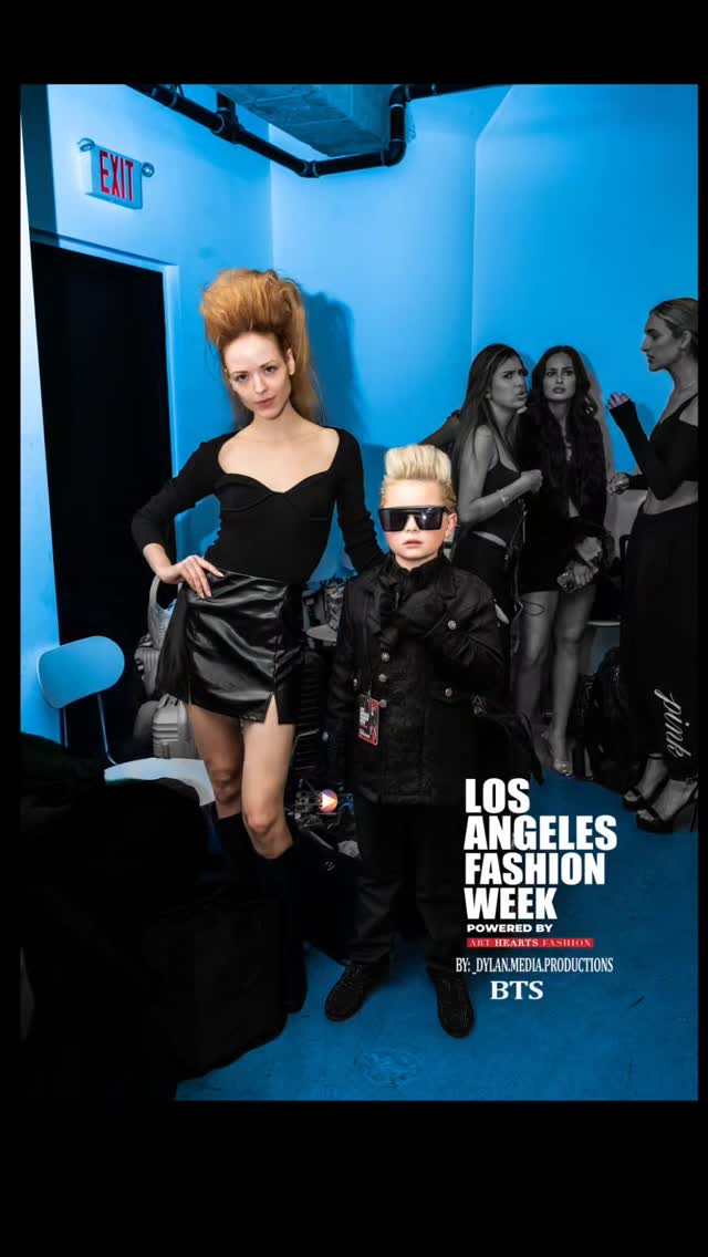 Instagram post by @aprillovebeauty for vitaminwater. Caption reads: Los Angeles Fashion Week
BTS: Dylan 🎤
Powered by:....