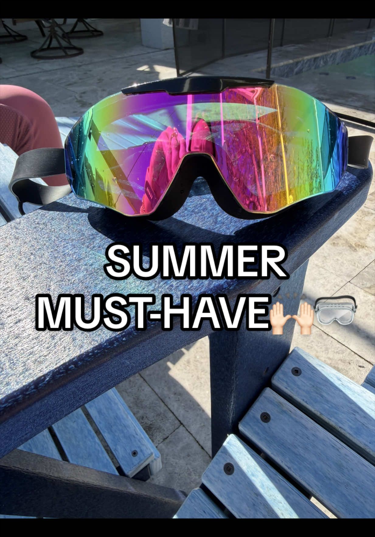 TikTok post by @cady_lundgren for Viyawise US. Caption reads: [...] summer fun, and Easter baskets 🥽 @Viyawise....