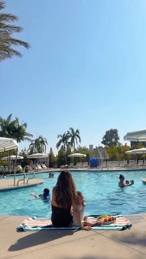 Instagram post by @ellenorkim for The Langham Hotels & Resorts. Caption reads: for those weekends when we don’t have plans and....