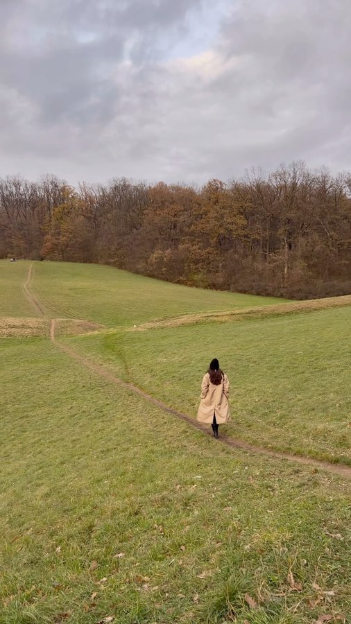 Instagram post by @mammadova_gunel for PANGAIA. Caption reads: 💭 #pangaiafamily 
.
.
.
.
.
.
.
.
.
.
.
#pangaia....