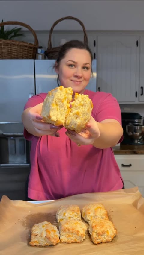 Instagram post by @alinadobbb for King Arthur Baking Company. Caption reads: A little Saturday baking is possible when Vlad....