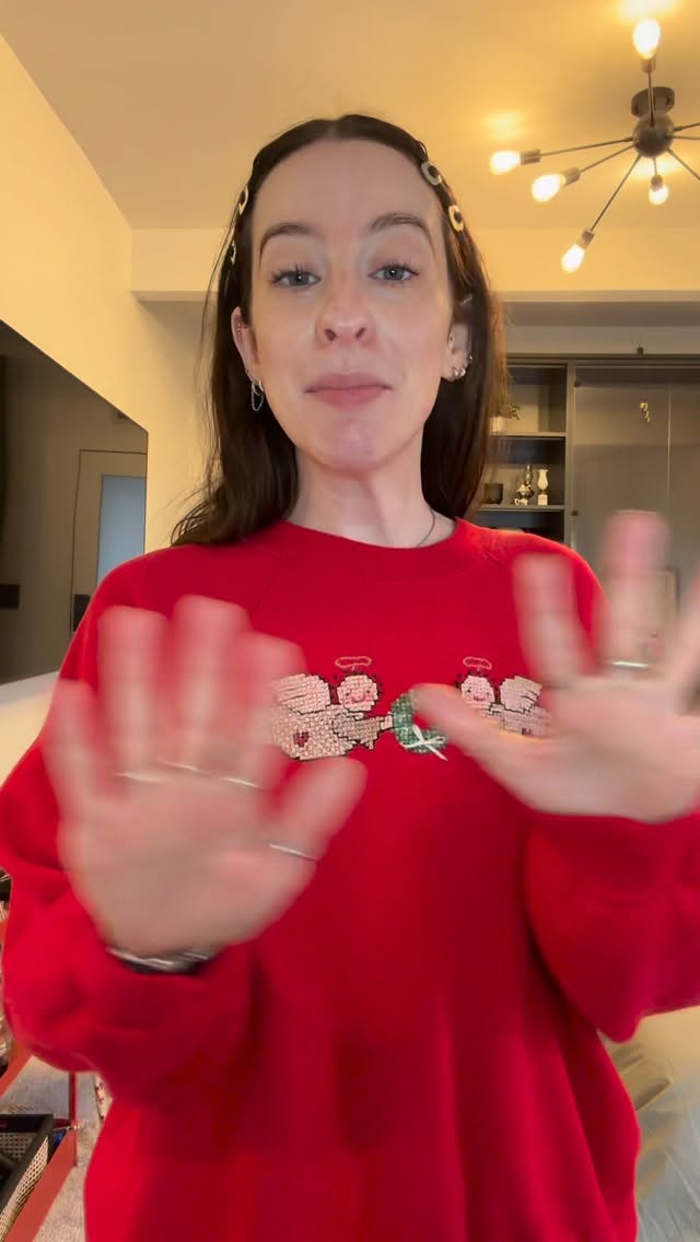 Instagram post by @carlyincontro for Dutch Bros Coffee. Caption reads: lets rock the holidays with @dutchbroscoffee new....