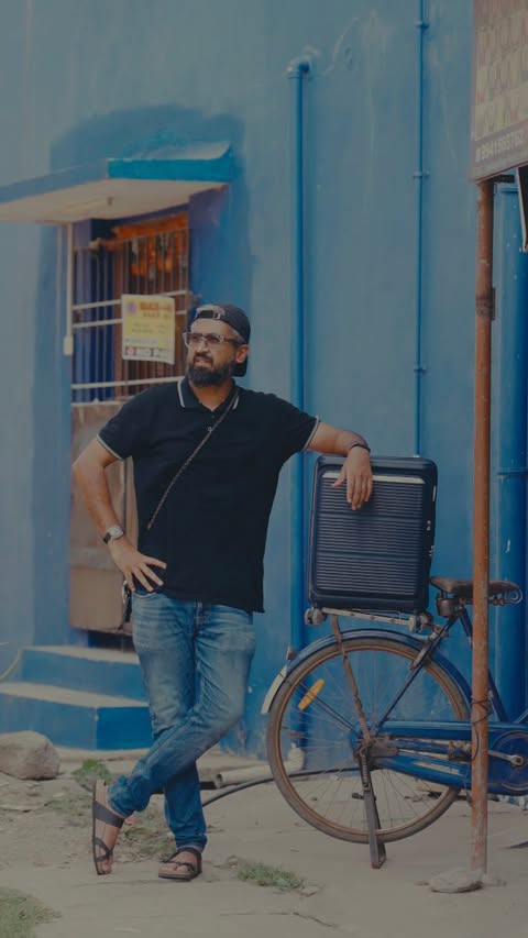Instagram post by @audiphotography for Samsonite. Caption reads: [...] it on all terrains that I visit, the....