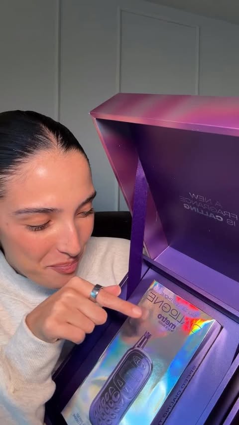 Instagram post by @vanessaperezxo for Metro by T-Mobile. Caption reads: so @metrobytmobile sent me their new fragrance....