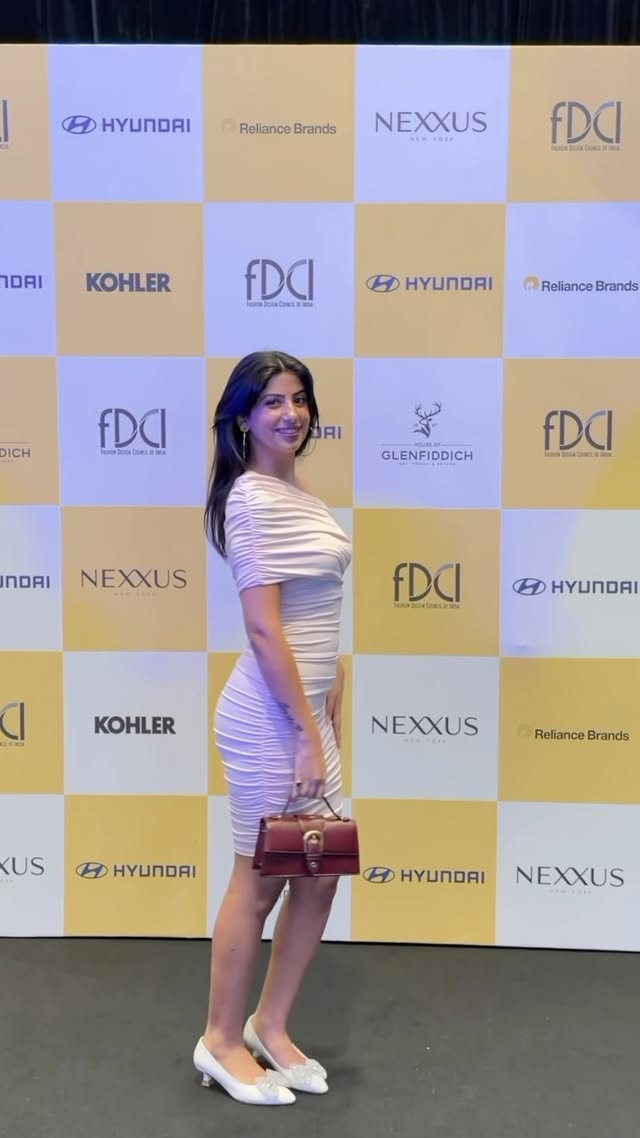Instagram post by @ruchikamethwani for FDCI. Caption reads: [...] Hello India Couture Week ✨ @philipsindia....