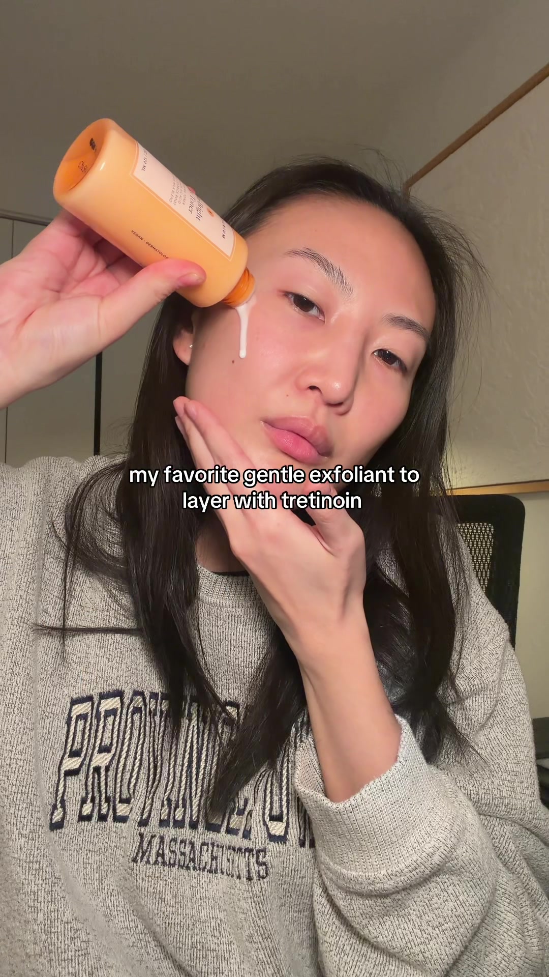 TikTok post by @sunny.tsao for Naturium. Caption reads: The @Naturium multi bright toner is my favorite....