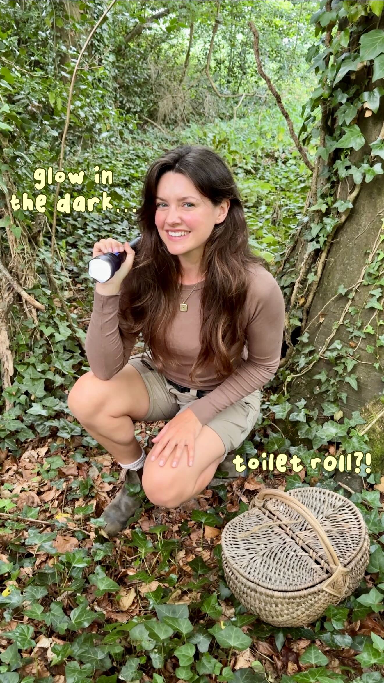 Instagram post by @foraged.by.fern for Who Gives A Crap. Caption reads: AD | Sorry guys, but it’s not even mushroom....