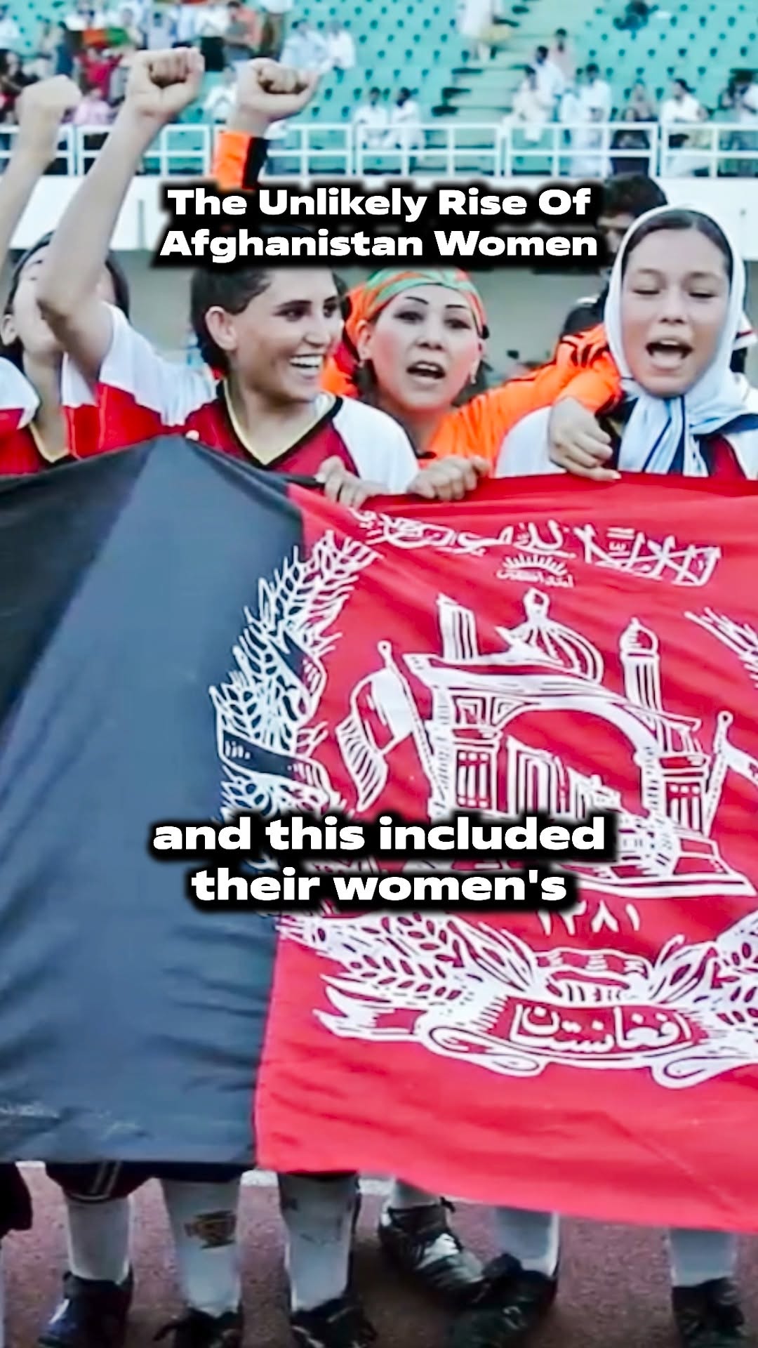 Instagram post by @gomvfc for Copa90. Caption reads: Triumph Over Adversity. 

The Afghan Women’s....