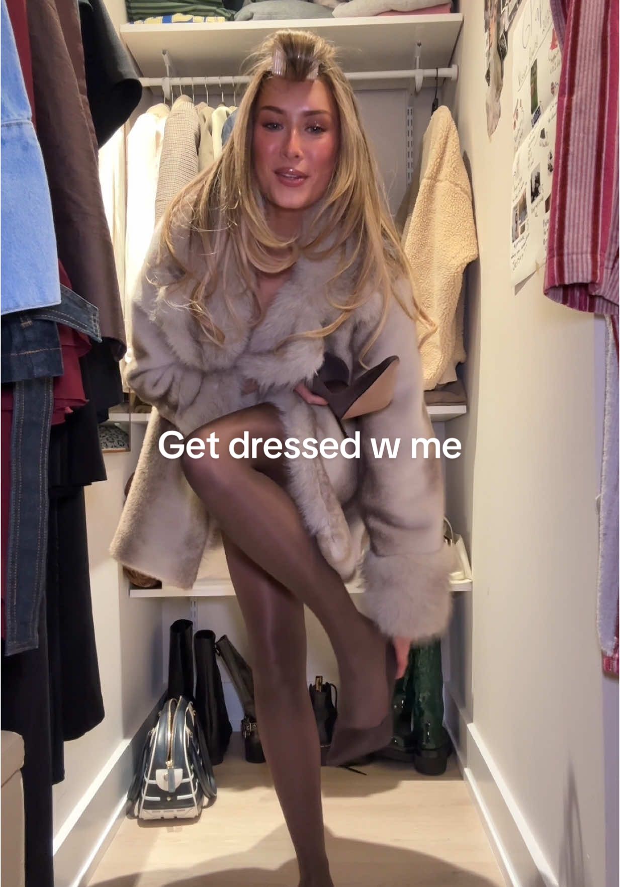 TikTok post by @laurentiby for Steve Madden. Caption reads: [...] (my real bday next week) wearing all....