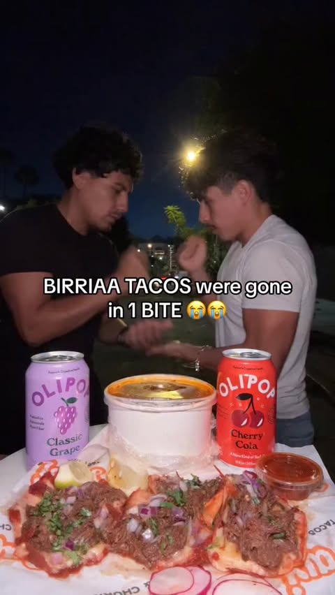 Instagram post by @bobbyflights for OLIPOP. Caption reads: Gone in only 1 bite 😭 ⁣ ⁣ ⁣ @drinkolipop⁣....