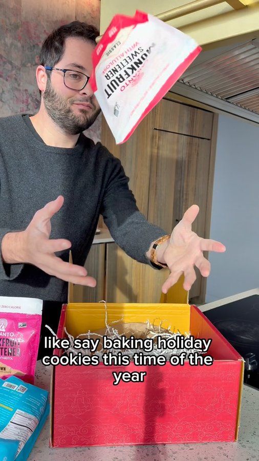 Instagram post by @alexshebar for Lakanto. Caption reads: #Ad I partnered with @Lakanto to show off some....