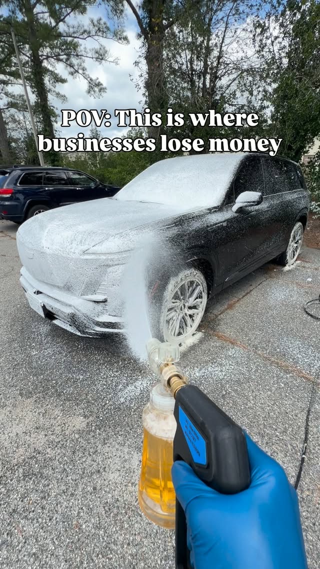 Instagram post by @a1qualitydetailing757 for Jobber. Caption reads: [...] Know your business. Start your free Jobber....