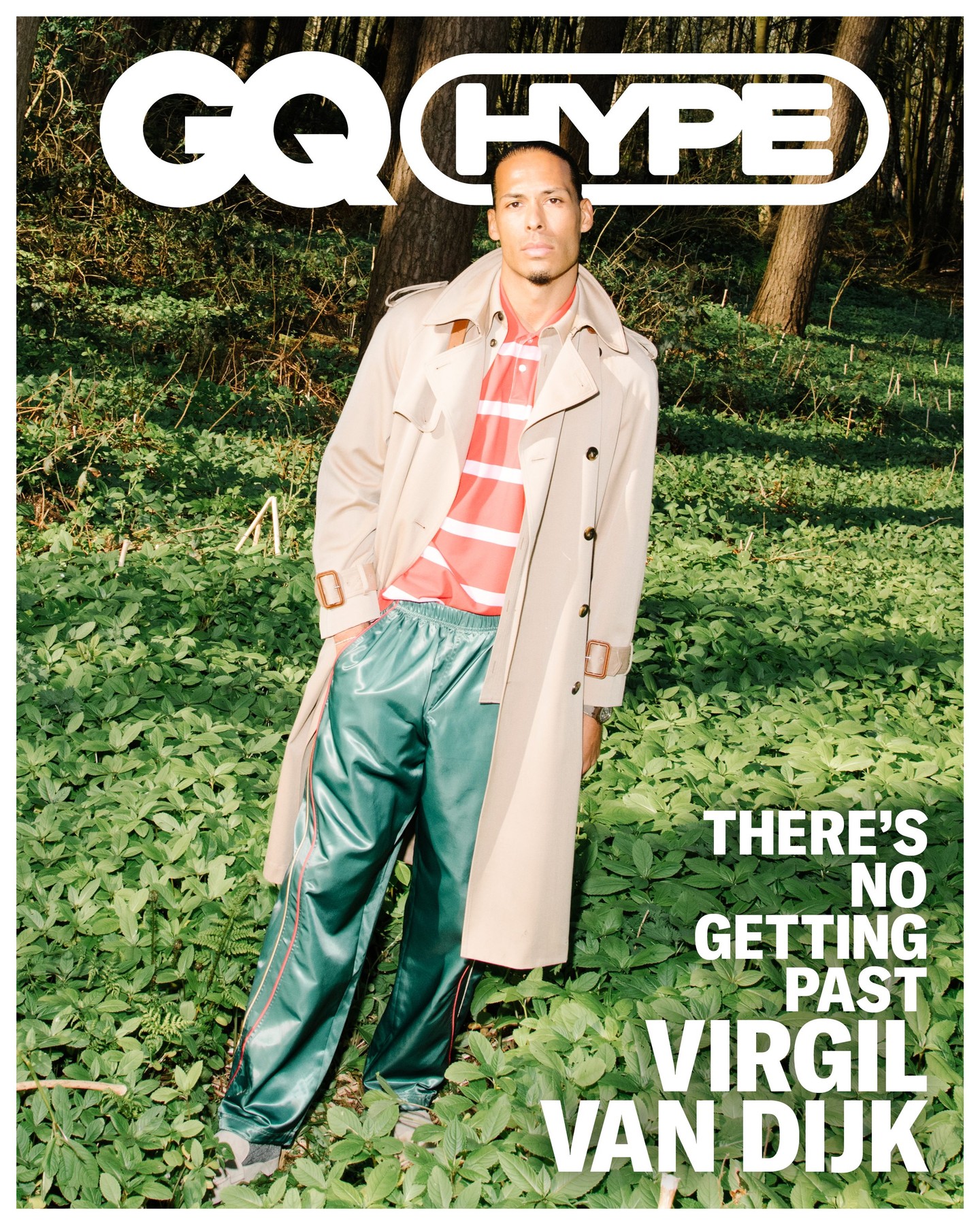 Instagram post by @virgilvandijk for TOD'S. Caption reads: As Virgil van Dijk clinches his second Premier....