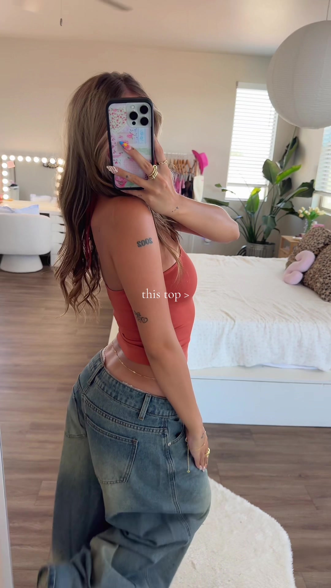 TikTok post by @sadiebaby08 for Edikted. Caption reads: @Edikted 💗 #cutetops #fashion #edikted [...].