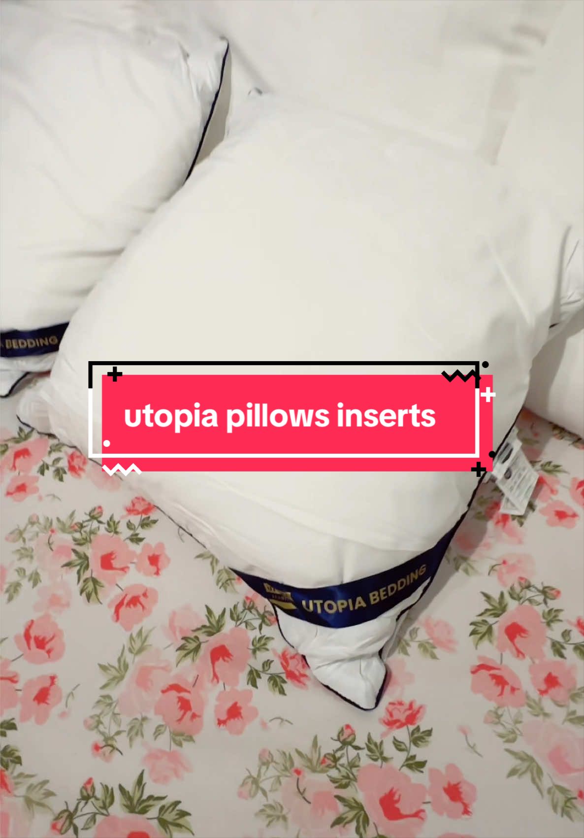 TikTok post by @nepalsanju for Utopia Deals. Caption reads: I love how Utopia throw Pillow brings comfort and....
