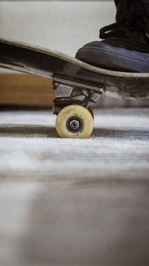 Instagram post by @dylanharreld for Revival. Caption reads: Skateboarder in the house? No problem. This rug’s....