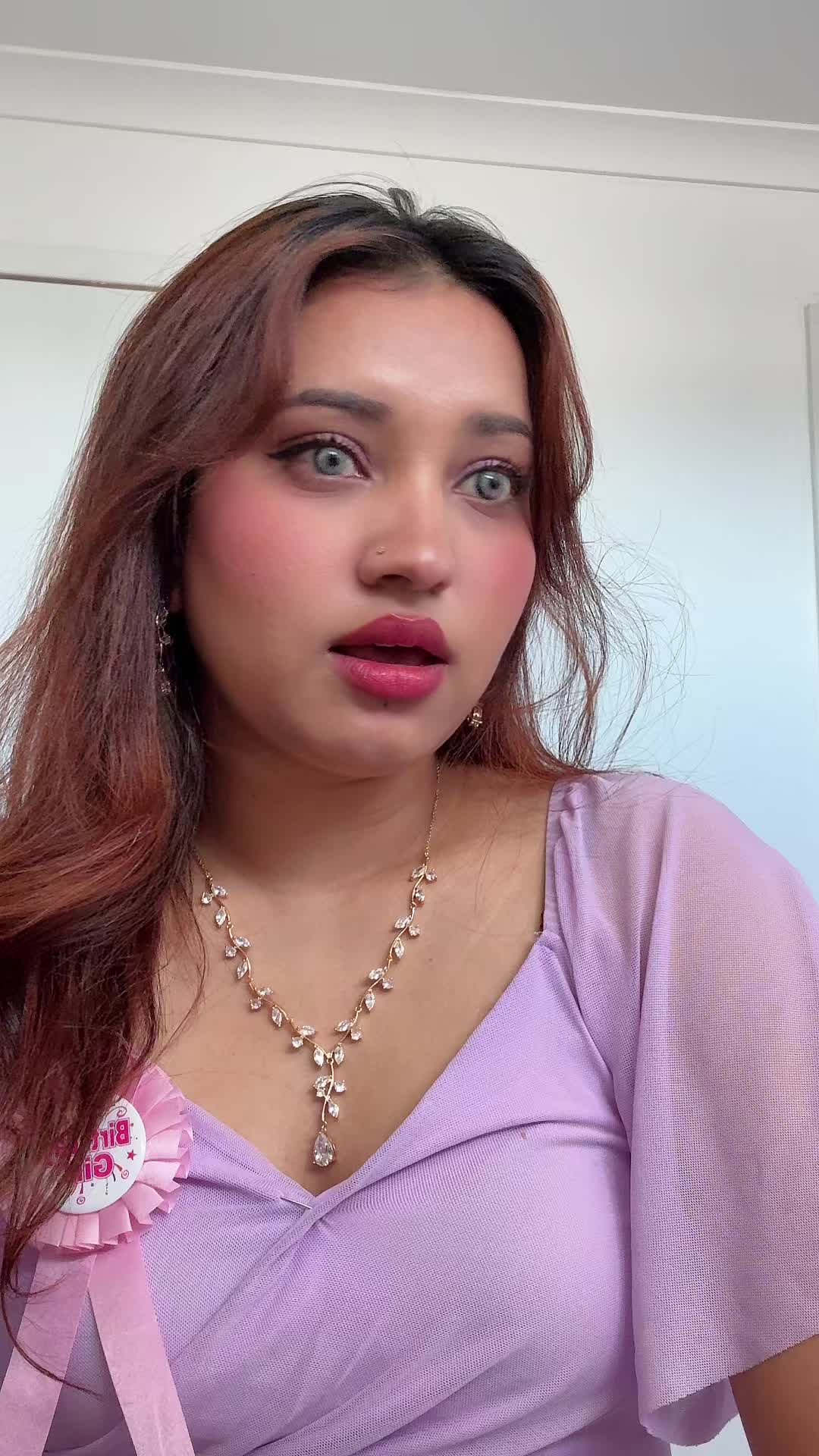 TikTok post by @khanrojeenaofficial for Beaueye. Caption reads: [...] remember something 🙈☺️ I love you 😘....