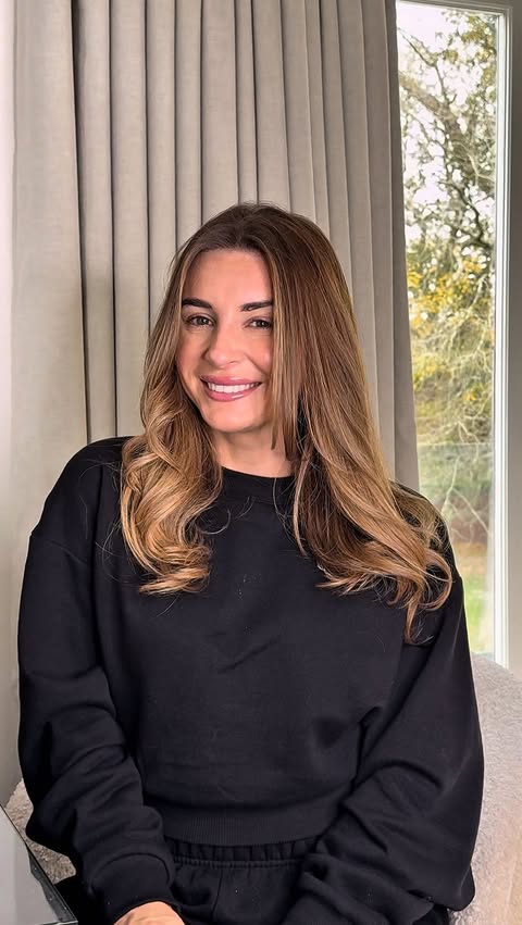 Instagram post by @danidyerxx for OGX Beauty. Caption reads: Protecting your hair during party season doesn’t....