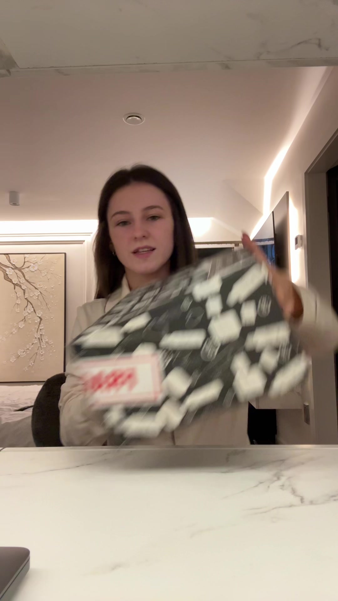 TikTok post by @zoe_simp5on for Rose & Caramel. Caption reads: thank youu @roseandcaramelHQ #foryou #viral....