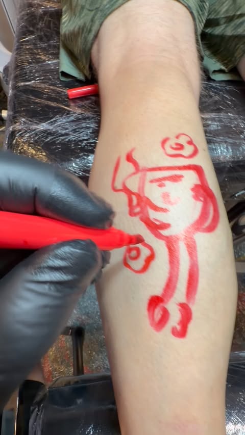 Instagram post by @bigmikeost for Barber DTS Tattoo Supplies. Caption reads: Multi award winning Hyotokko Mask! I won 2nd Best....