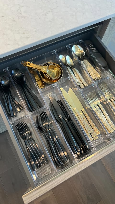 Instagram post by @mikayla_bernstein for The Container Store. Caption reads: …that you’ll want to organize everything else too!....