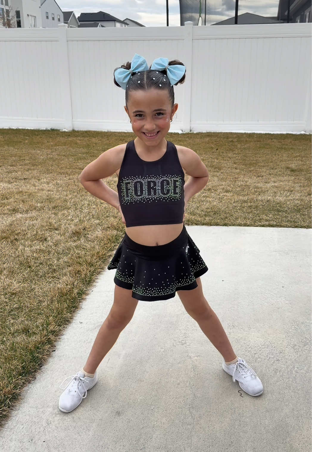 TikTok post by @littlelocksbylindsay for Hally Hair. Caption reads: [...] it looked in her hair! So much fun!! @Hally....