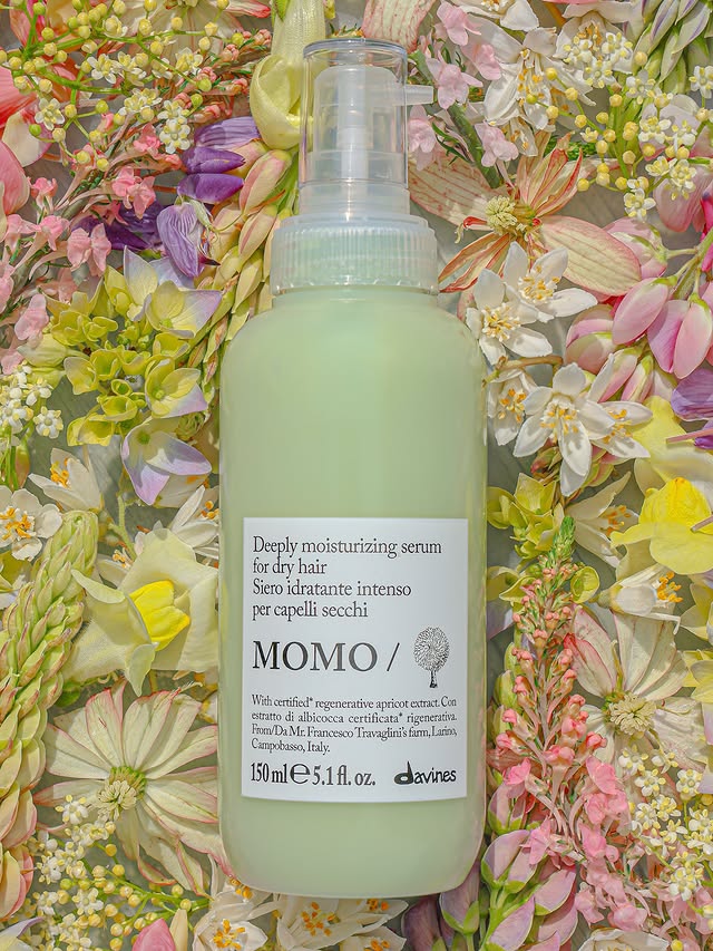 Instagram post by @jwhorner_ for Davines. Caption reads: [...] rushing it. 🌻💚💦 It’s part of why the....