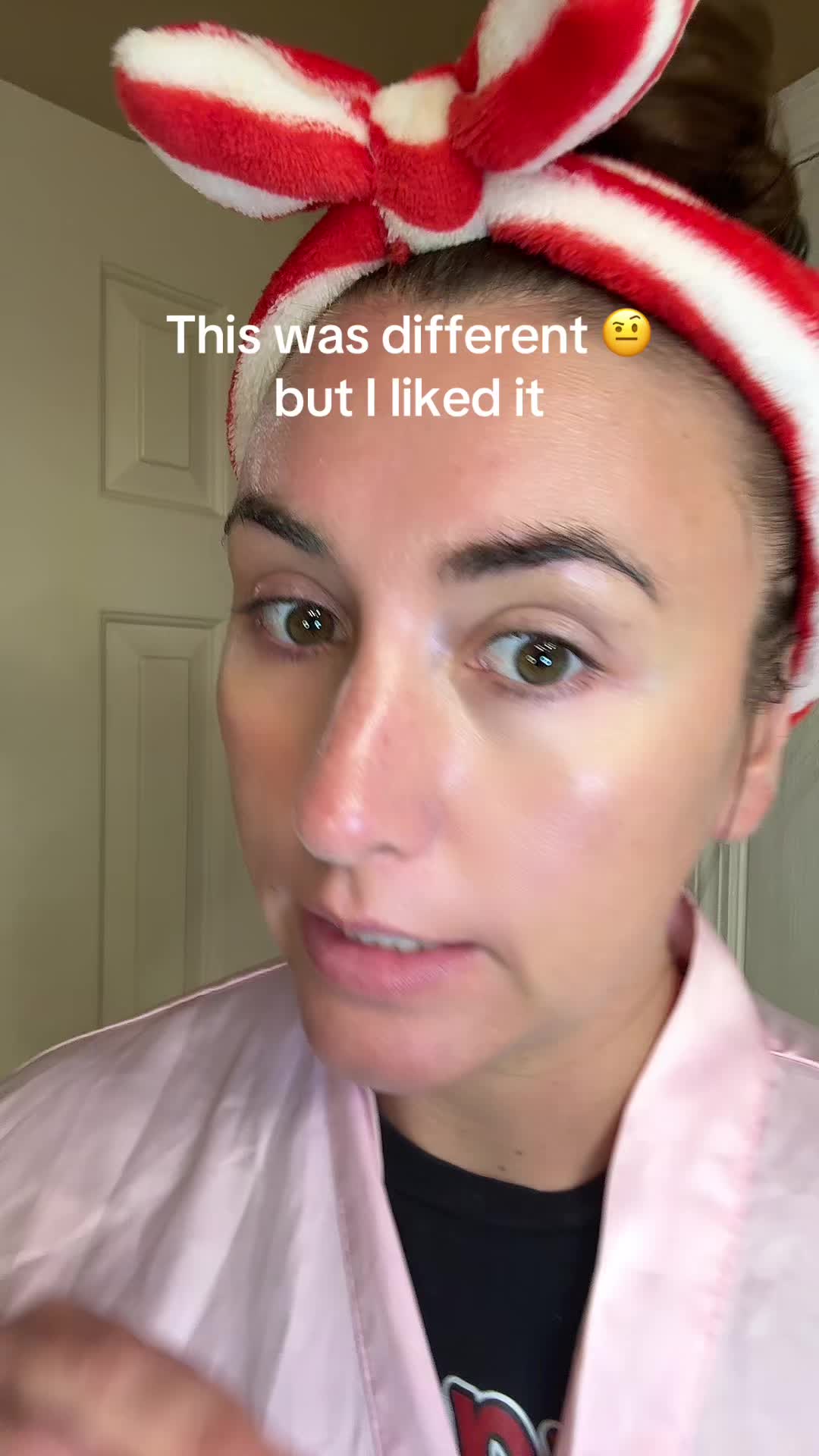 TikTok post by @whitfindsit for No BS Toothpaste. Caption reads: [...] #honestreview #clean @nobstoothpaste.