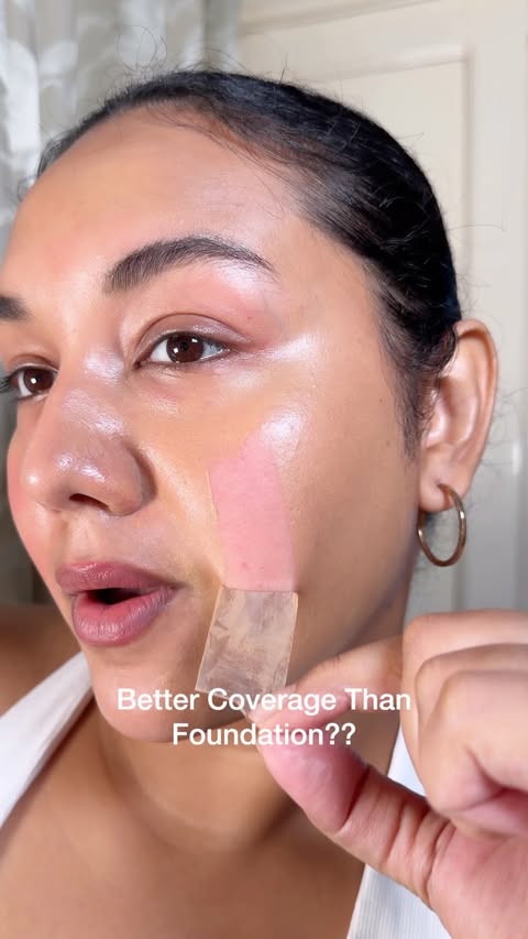 Instagram post by @antara_sarkar10 for Lakmé. Caption reads: 🫶🏻Lakmé Green CC Cream is my new go-to for a....