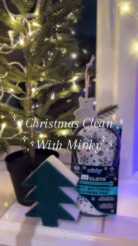 Instagram post by @ukmilitaryhome for Minky Homecare. Caption reads: All I want for Christmas is a clean house 🧼 

AD....