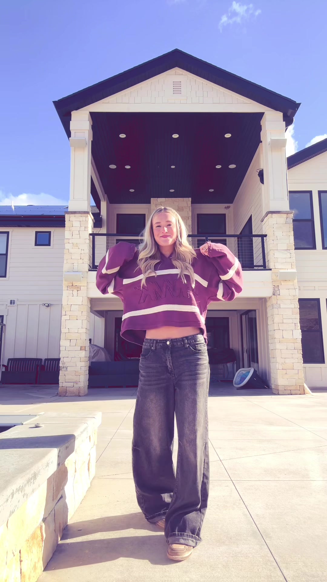 TikTok post by @notoakleemae for HAWKERS CO.. Caption reads: Dance isn’t over till the trio does it 🙌🏼 (shirt....