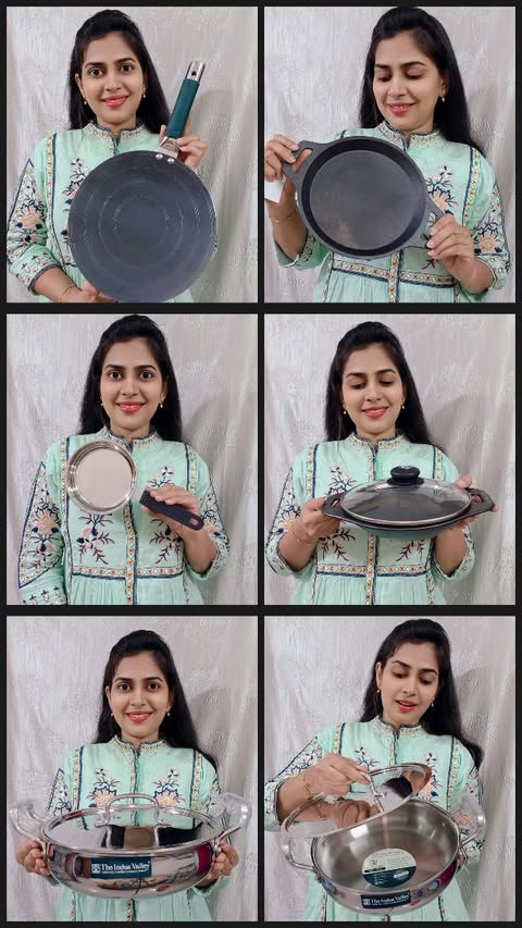 Instagram post by @smartammayi for The Indus Valley. Caption reads: 💚 The Indus Valley – 100% Healthy Cookware [...].