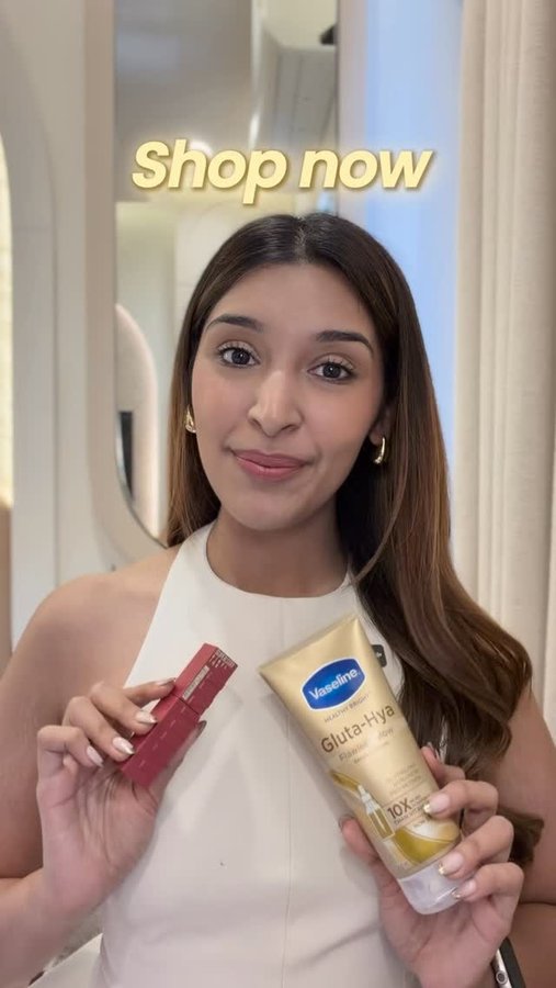 Instagram post by @honeysheth for Amazon Fashion. Caption reads: Winter is doing the most and my routine needed a....