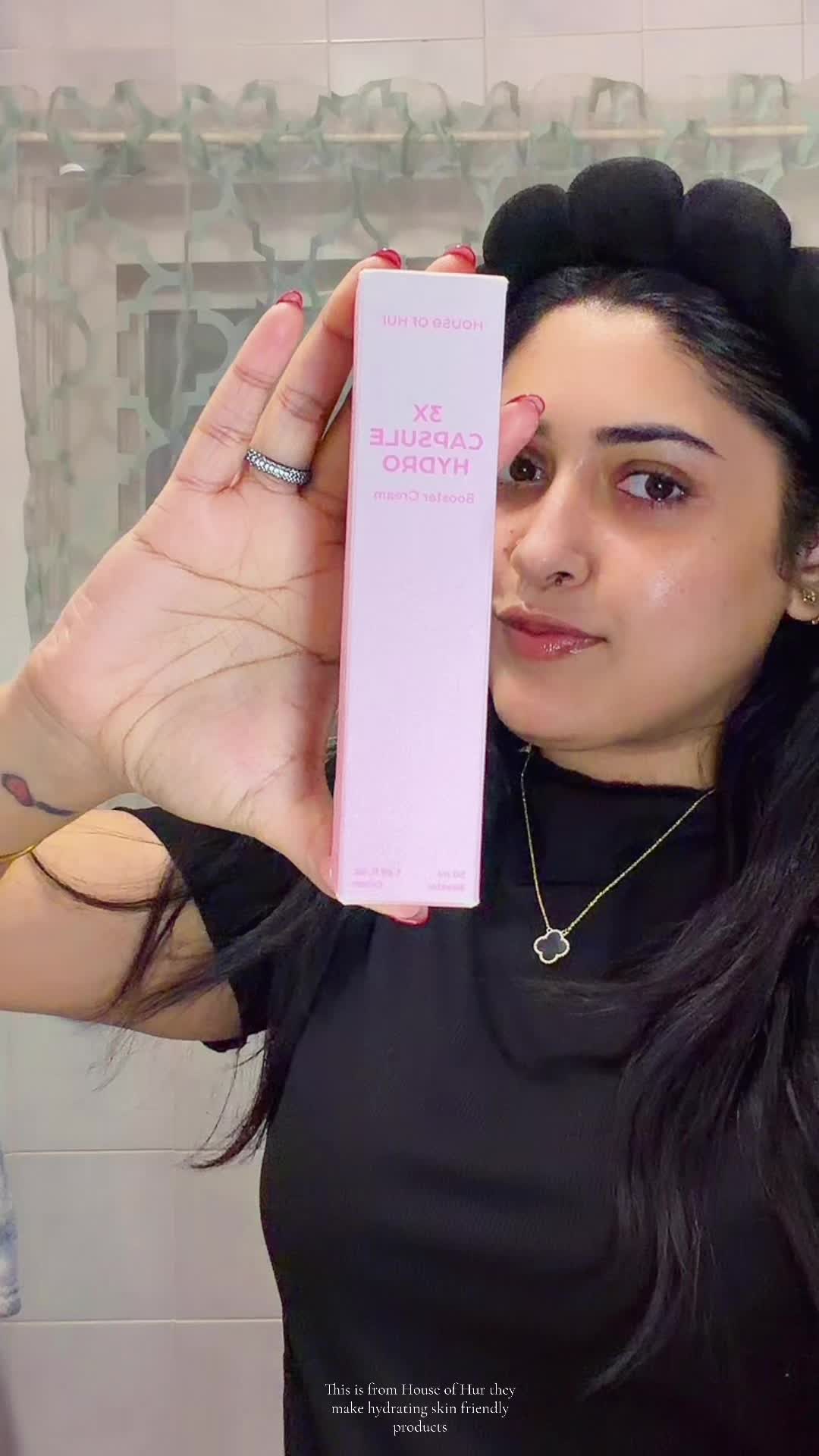 TikTok post by @johora for House of Hur US. Caption reads: [...] trying😍 #dailyskincare #houseofhur @House....