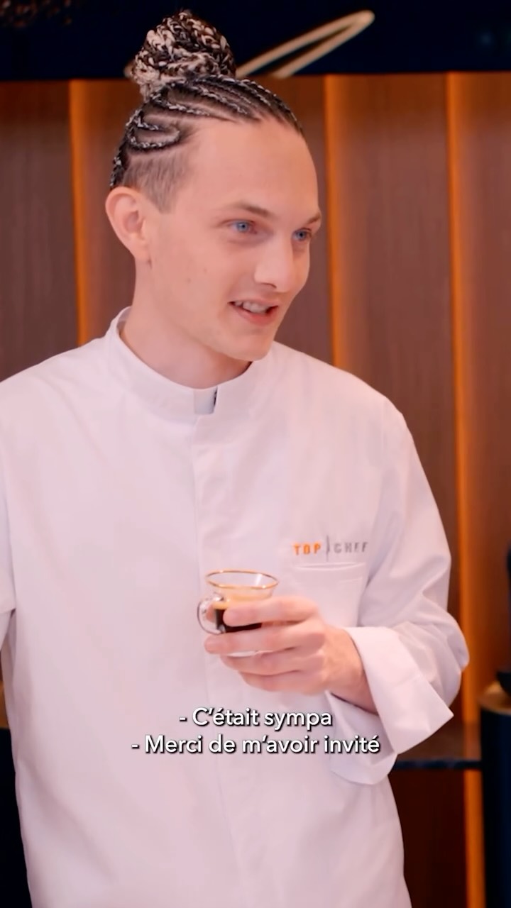 Instagram post by @danny_khezzar for LOR Espresso. Caption reads: Les Créations L’OR X TOP CHEF ☕
Épisode 8 – Un....