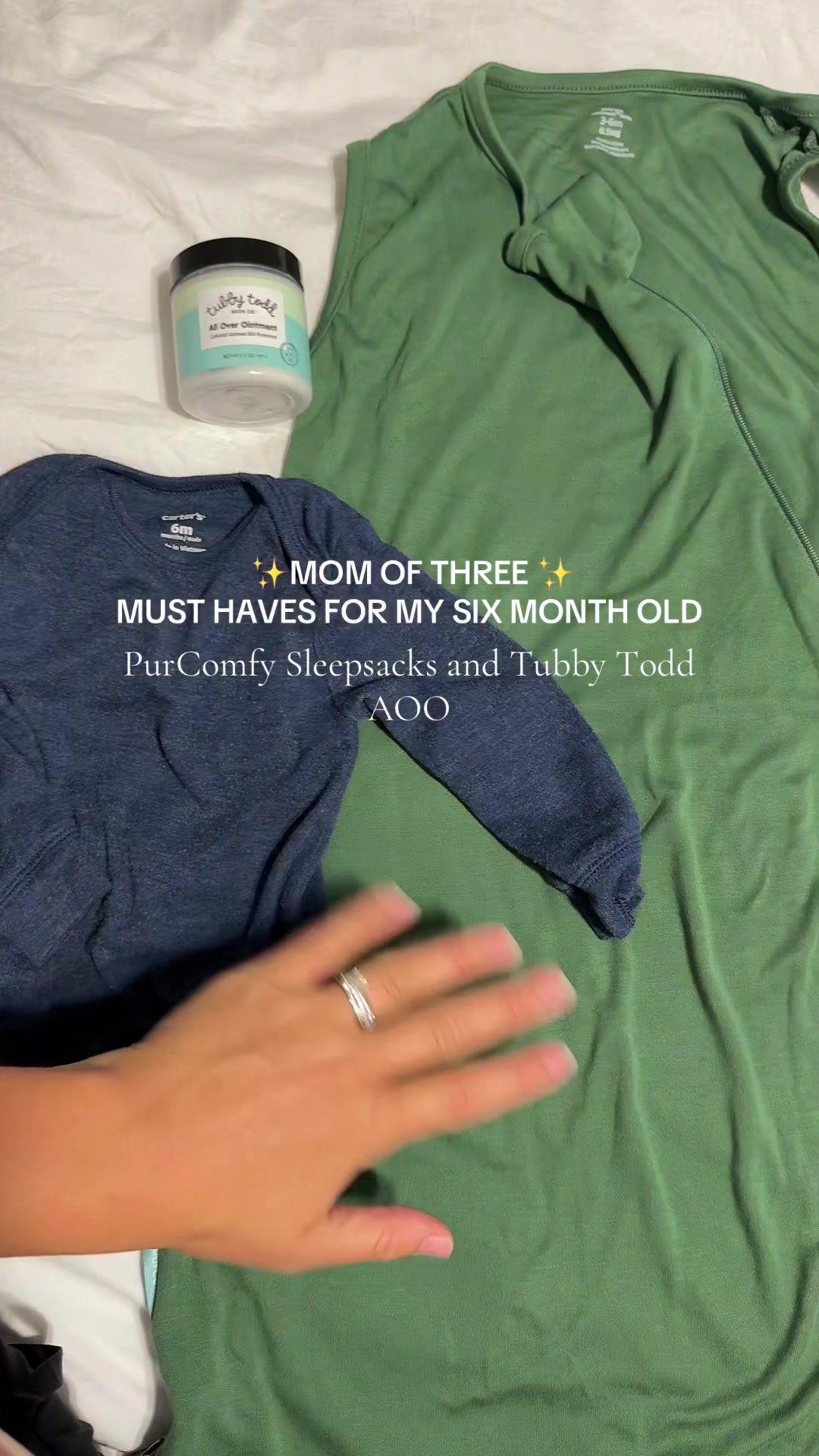TikTok post by @tayler.reagan for Tubby Todd. Caption reads: [...] my bio to get 10% off your @Tubby Todd....