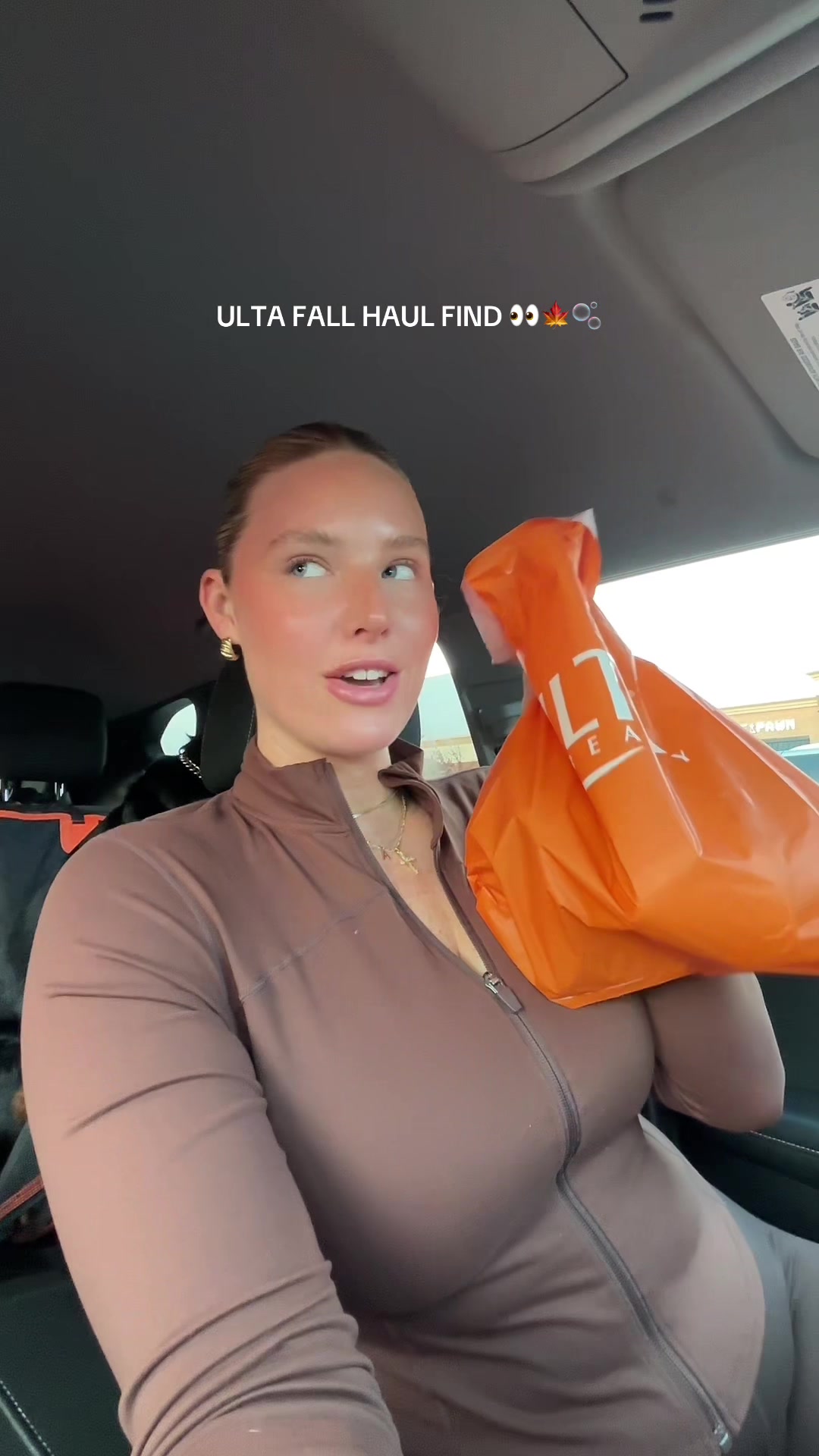 TikTok post by @skinwithhav for Saltair. Caption reads: FALL HAUL EVENT FINDS !!! 👀🍁🫧 @Saltair Body....