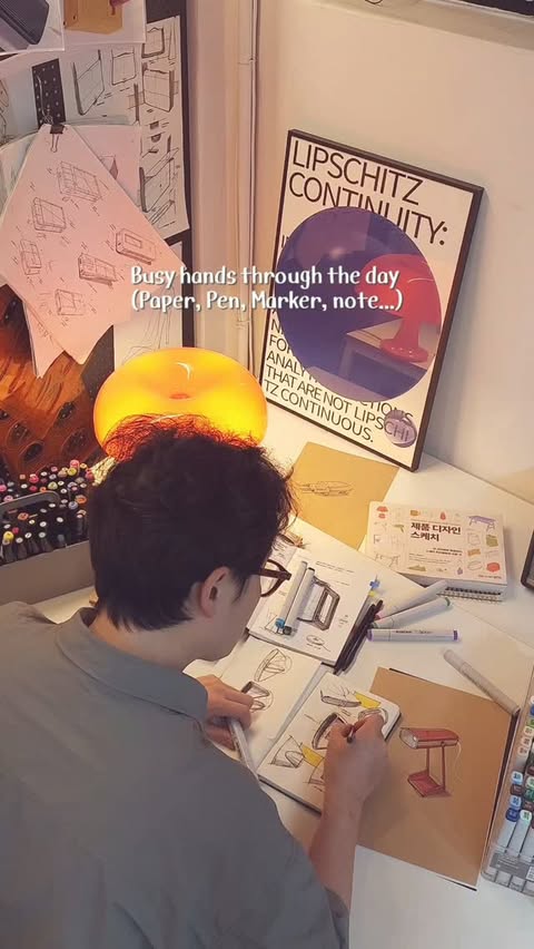 Instagram post by @sketchfactory for XPPen. Caption reads: [...] work continues.. In collaboration with....