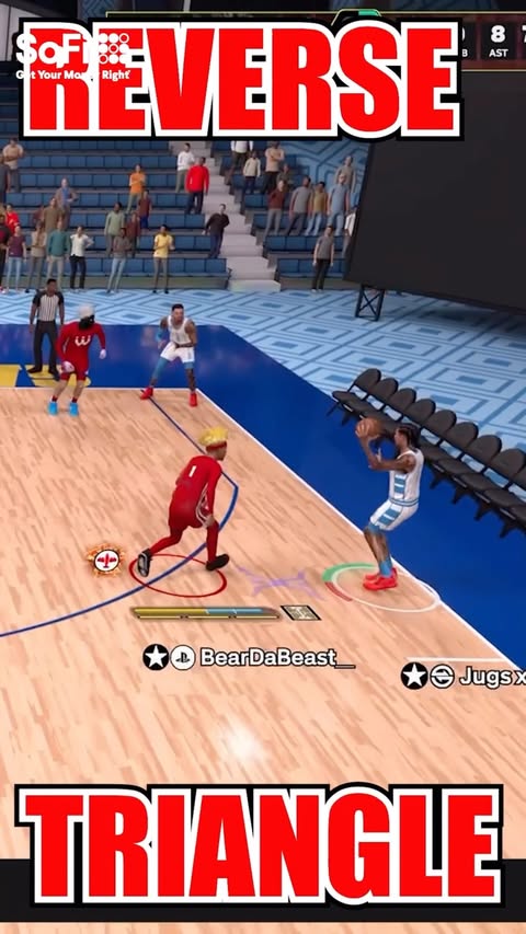 Instagram post by @beardabeast23 for SoFi. Caption reads: SOFI COMP TIP OF THE DAY 💡 Too many players [...].
