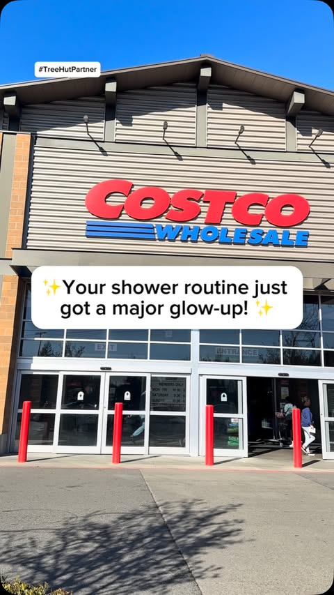 Instagram post by @costcodeals for Tree Hut. Caption reads: [...] routine just got a major glow-up! ✨ The....