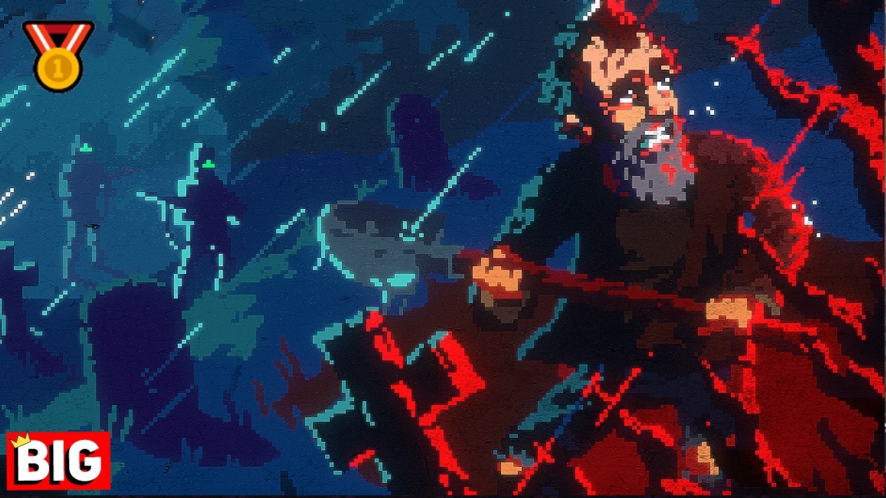 YouTube post by @ClemmyGames for Humble Bundle. Caption reads: Top 25 Best Indie Games of July 2025.