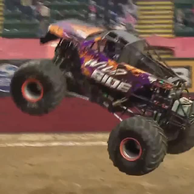 Instagram post by @zack_xc195 for Monster Jam. Caption reads: Freestyle ✅ @Zack_XC195 

Zack finds himself back....