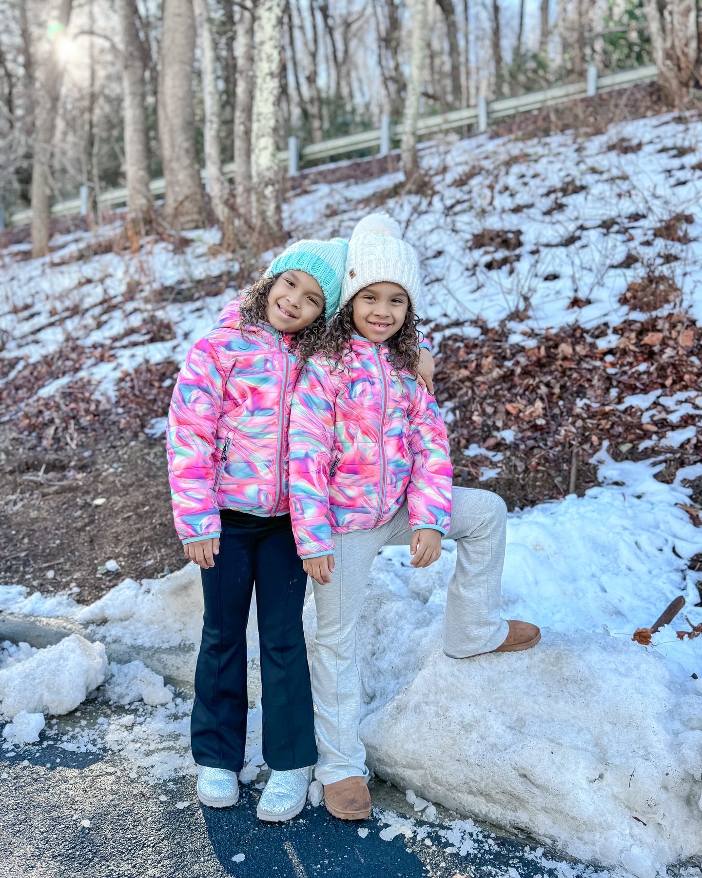 Instagram post by @katnherkiddies for Deuxpardeux. Caption reads: Visiting North Carolina recently was an....