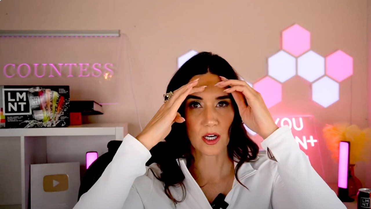 YouTube post by @CountessofShopping for BUILT Bar. Caption reads: Ride It Out? OR STOP TIRZEPATIDE SIDE EFFECTS?! //....