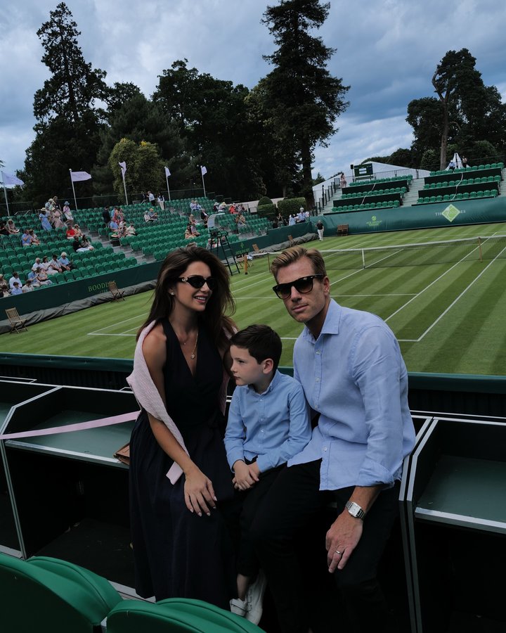 Instagram post by @withrosalind for Boodles. Caption reads: Partnership @boodles @theboodlestennis | Money....