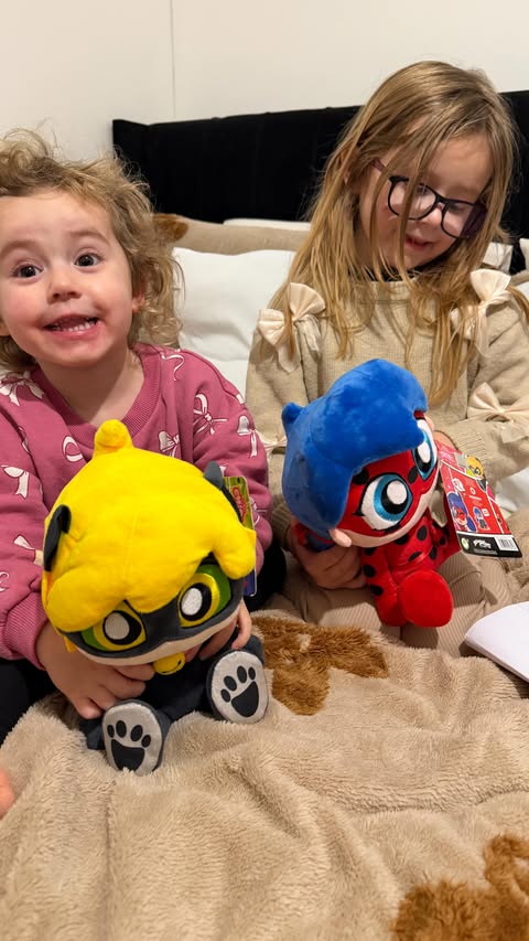 Instagram post by @raisinglottieandindie for Miraculous Ladybug. Caption reads: [...] Barrado & we were also sent the miraculous....