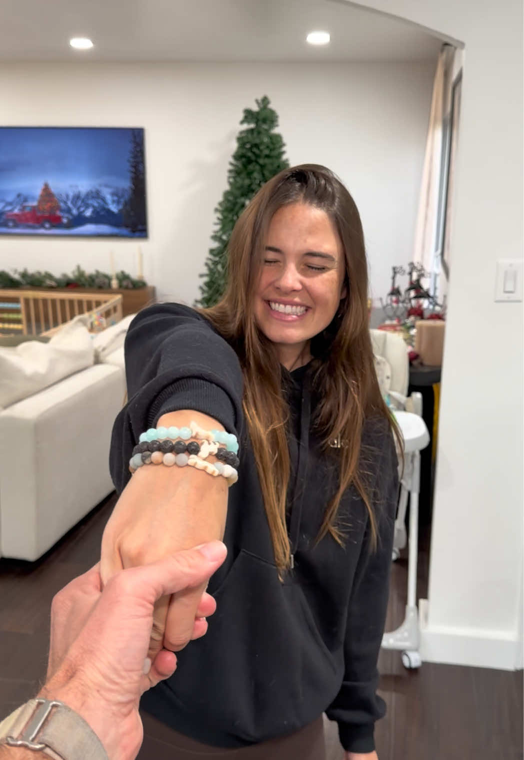 TikTok post by @samanthaswanson1 for Fahlo. Caption reads: BEST GIFT EVER!! I’m obsessed! 🐬 🐆 🦁 @Fahlo.