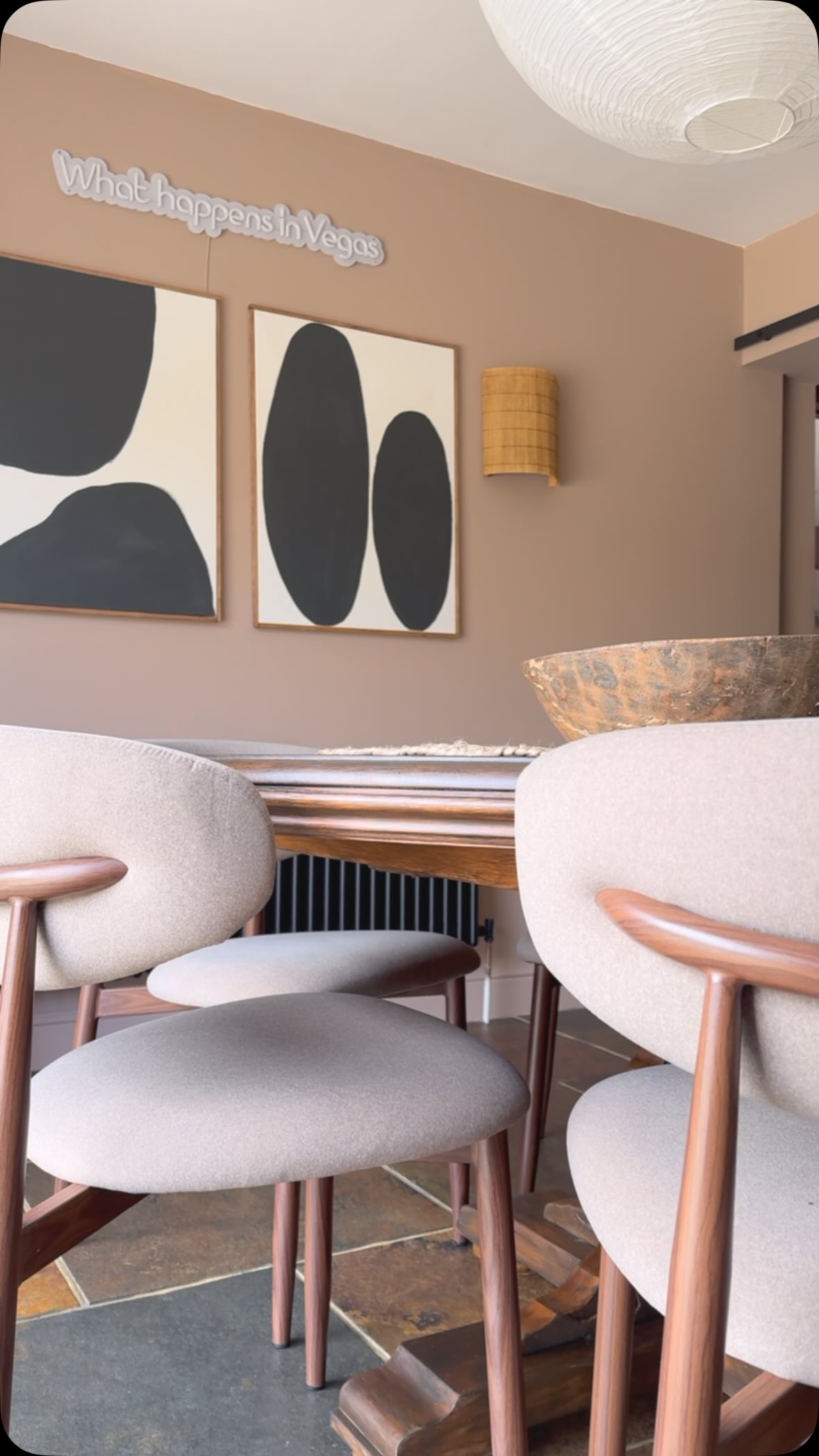 Instagram post by @fray_at_home for Cult Furniture. Caption reads: BEST SEAT IN THE HOUSE!! So here they are in all....