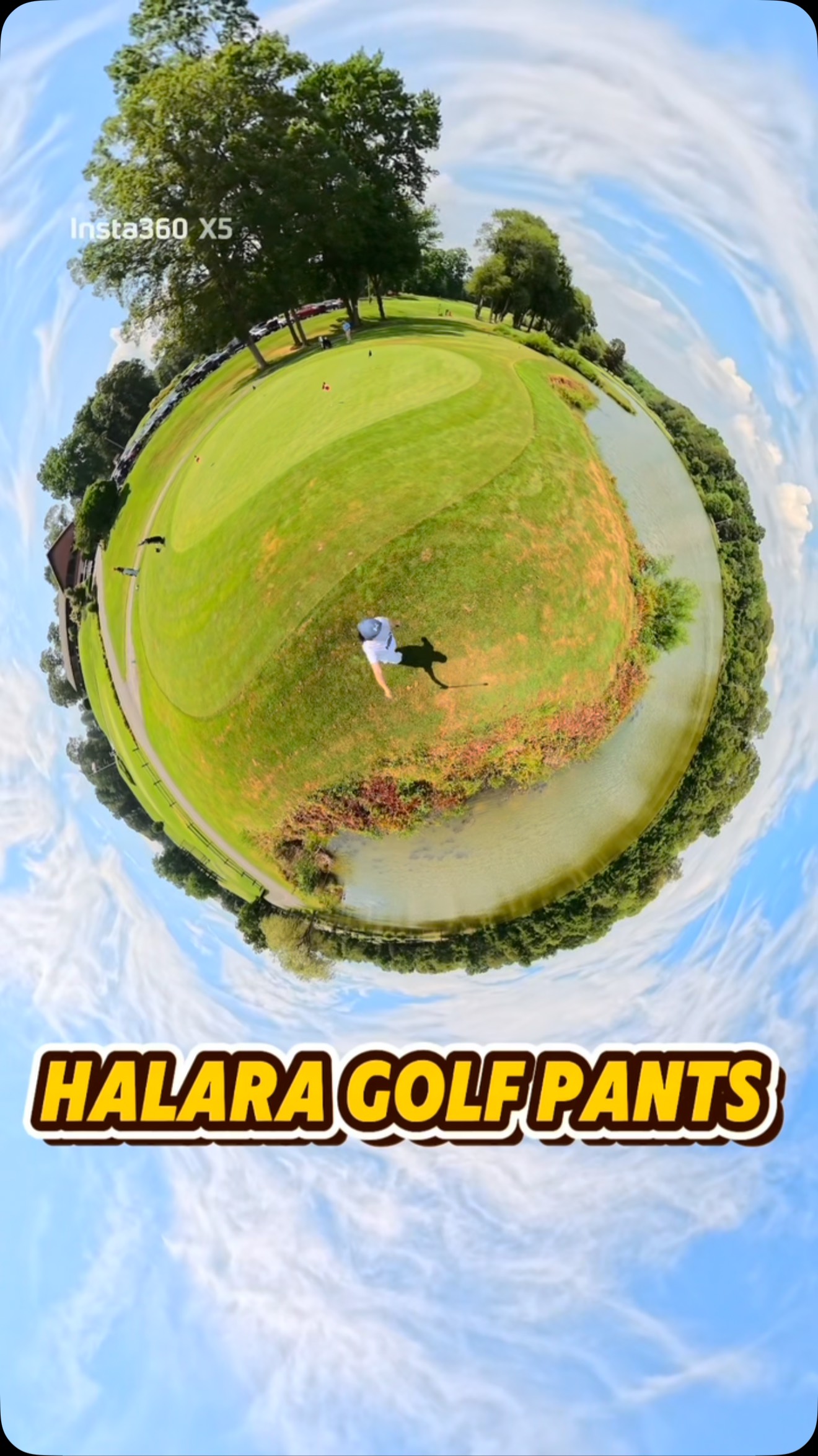Instagram post by @amothertwosons for Halara. Caption reads: Comfy on the course, stylish off the course ⛳️
Try....