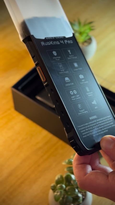 Instagram post by @_shreddera_ for Ulefone. Caption reads: @ulefone.global Looking for durability, [...].